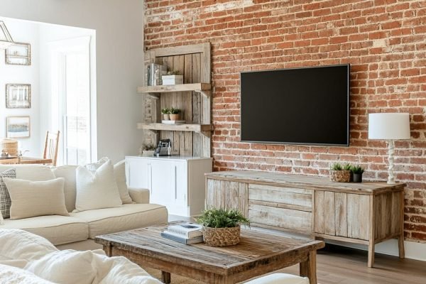 brick accent wall brick accent wall